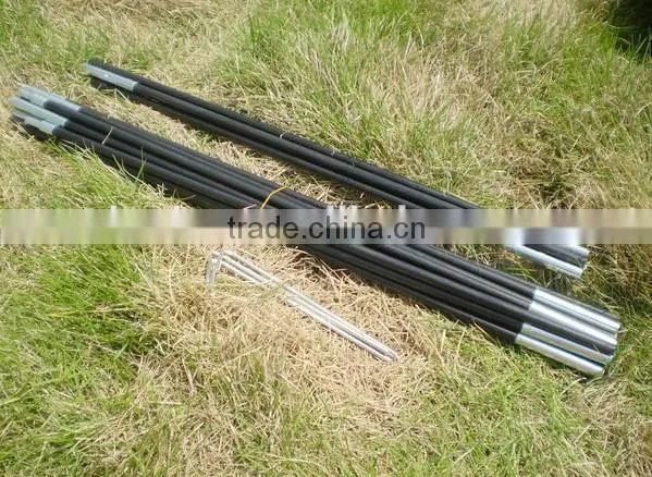 10 person single layer 8.5mm Fiberglass Pole Travel tent