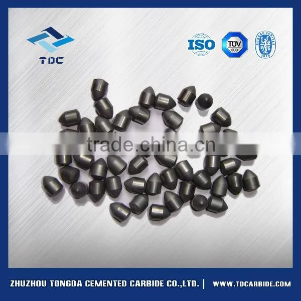 100% Pure Raw Material Cemented Carbide Spherical Button for Mining