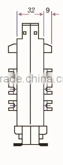 DP-88 clamp-on split open core insulated current transformer 5a