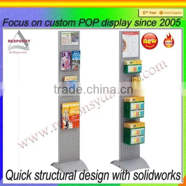 strong comic book metal floor display rack