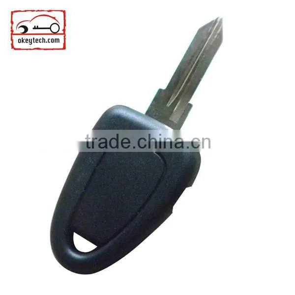 3 button shell key Fiat 500 cover remote key cover Deep blue SIP22 blade for fiat 500 key