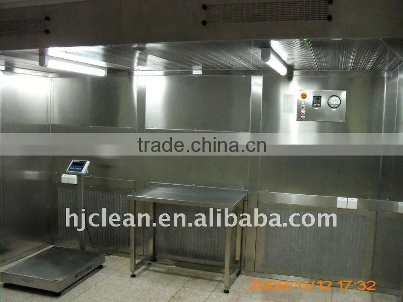 weighting booth
