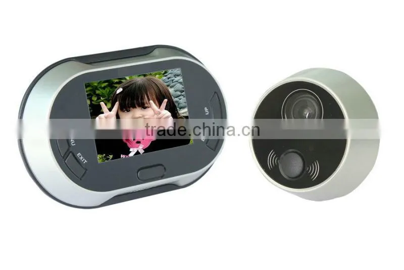 Wireless door camera with monitor / door monitor / door monitoring system