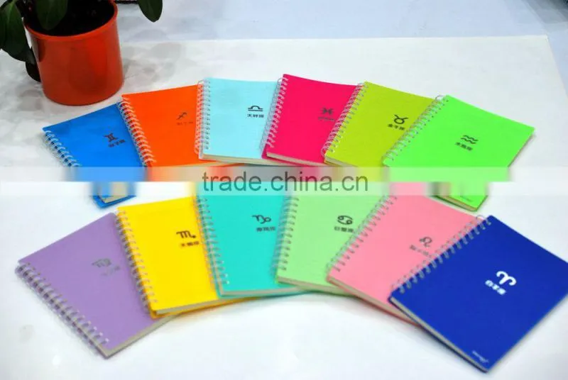 China alibaba Yiwu plastic B5 size pp cover Loose-leaf notebook