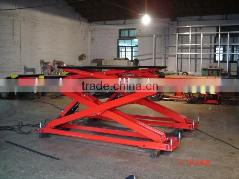 JUNHV JH-L4000 2016 Hot Sale Hydraulic Scissor Car Lift / Best Scissor Car Lift