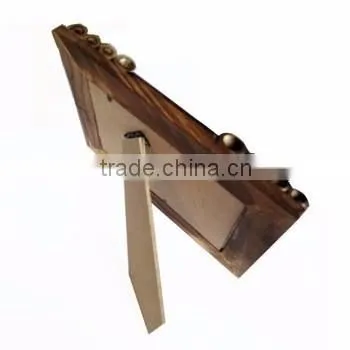 Beautiful various sizes Wood Photo Frame with stand