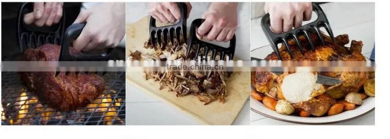 bear claws barbecue tools meat handlers shred meat tool,meat claws