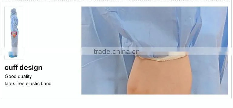 Disposable non-woven microporous clothing good coveralls medical overall