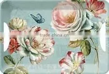 Warming design melamine serving tray for home,100% melamine ,Food safty