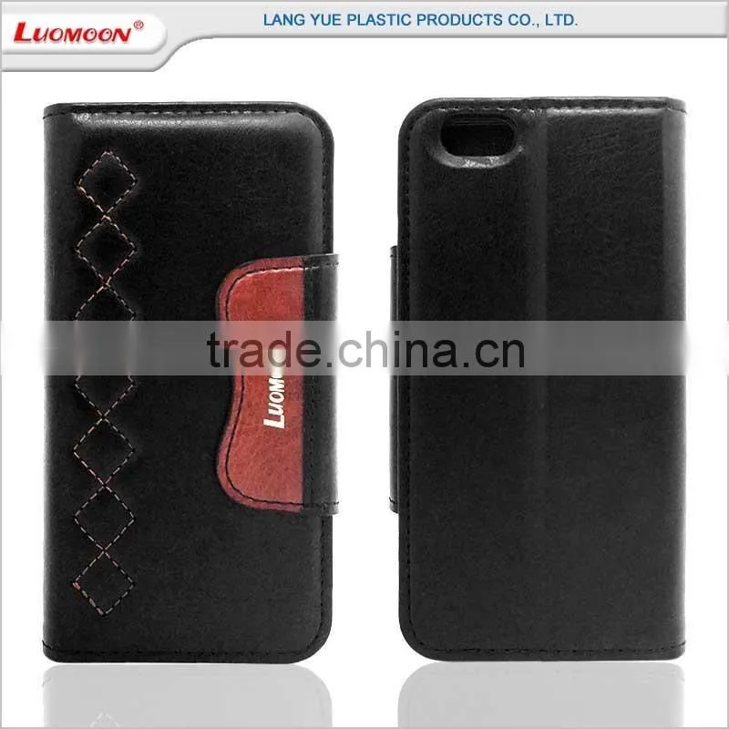 hit color crazy horse pattern pouch case for samsung galaxy j1 s6 s5 g920f g920i g920a g920k g920l g920s