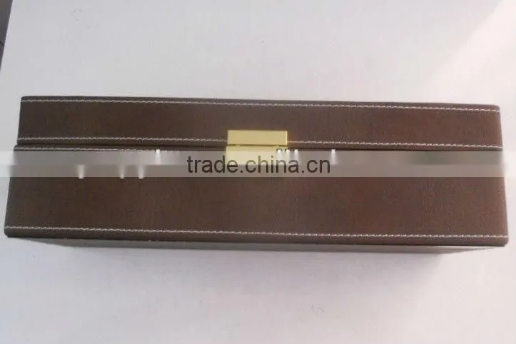 2016hight quality and new arrival latest men's wooden watch box wholesale