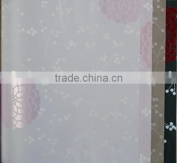 morden korea design wallpaper with beautiful shining flowers
