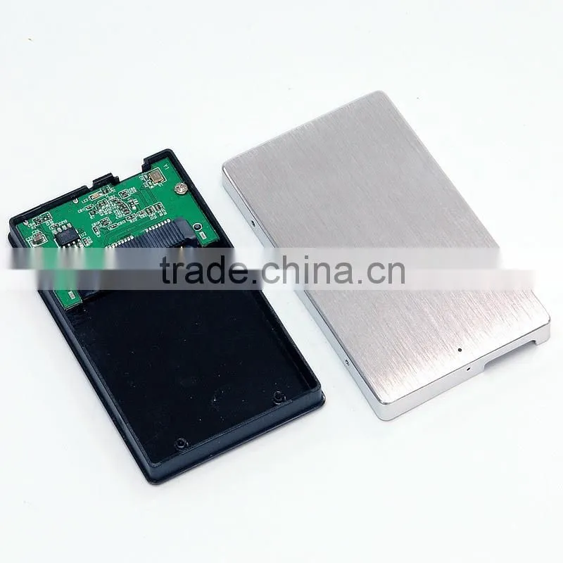 portable 1.8 zif hdd ssd 1.8 inch micro sata usb ssd case/enclosure
