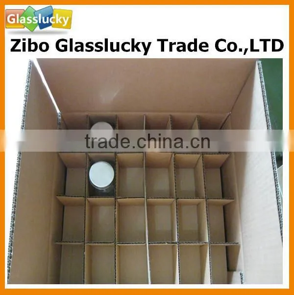 Wholesale clear glass bell jar with wooden base, high quality glass bell jar dome manufacture