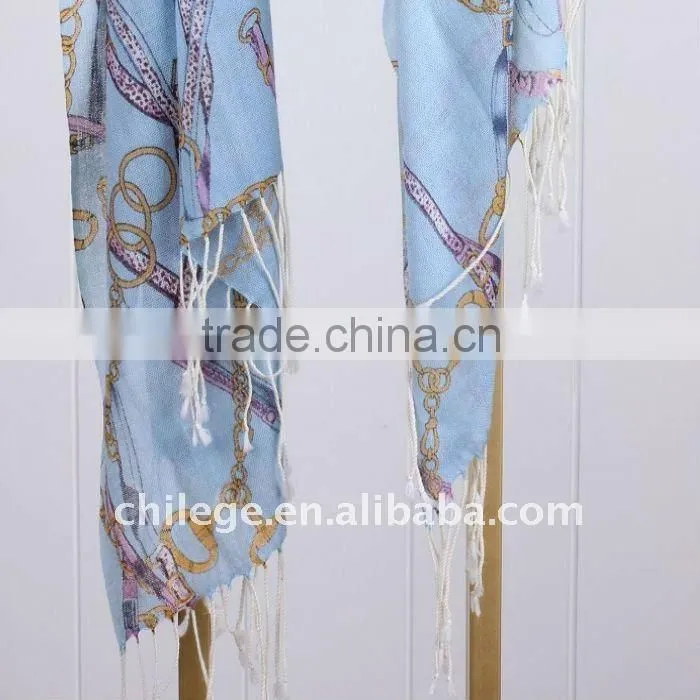 wool worsted scarf
