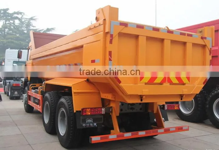 New appearance Sinotruk 6x4 340hp U shape dump truck for construction waste