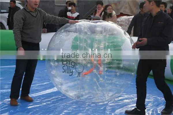 Exciting inflatable bumper ball for adults