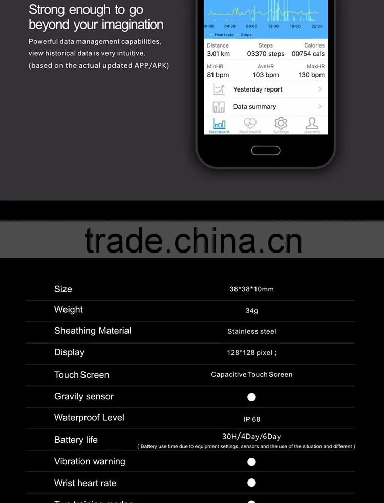 Touch screen mobile watch phone, smartwatch android with IP68 waterproof, kids cell phone watch with heart rate testing