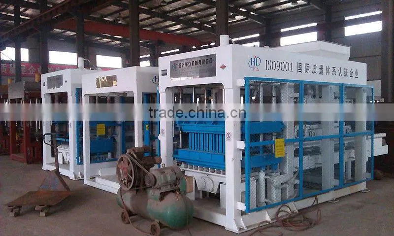 Interlocking machine QTF3-20 concrete paver block machine price