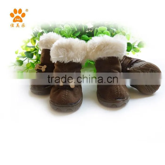 JML Cute Bone Pet Products Dog Shoes Sale Dog Boots for Snow