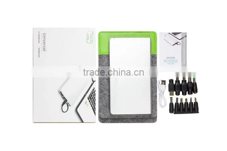 High quality big capacity super capacitor power bank universal laptop charger