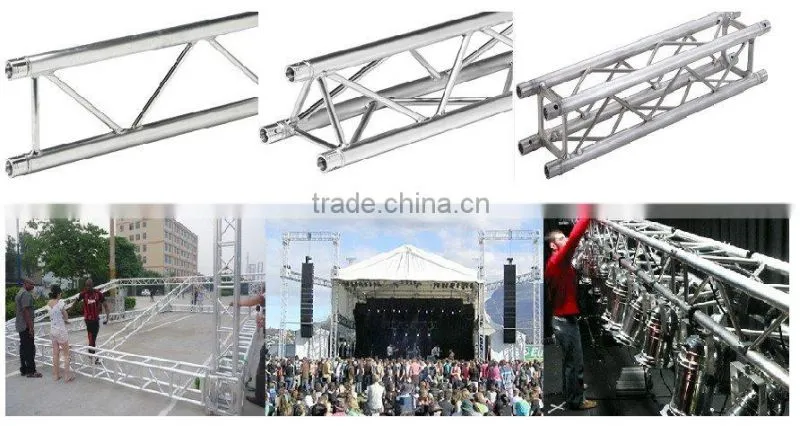 Exhibition truss stand,stage truss , lighting folding truss hot sell