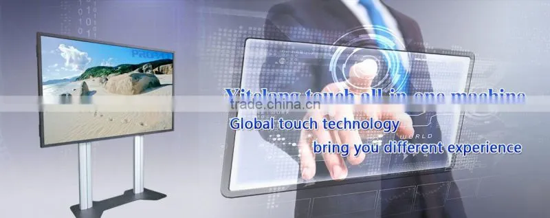 55'' touch all in one interactive intelligent white board