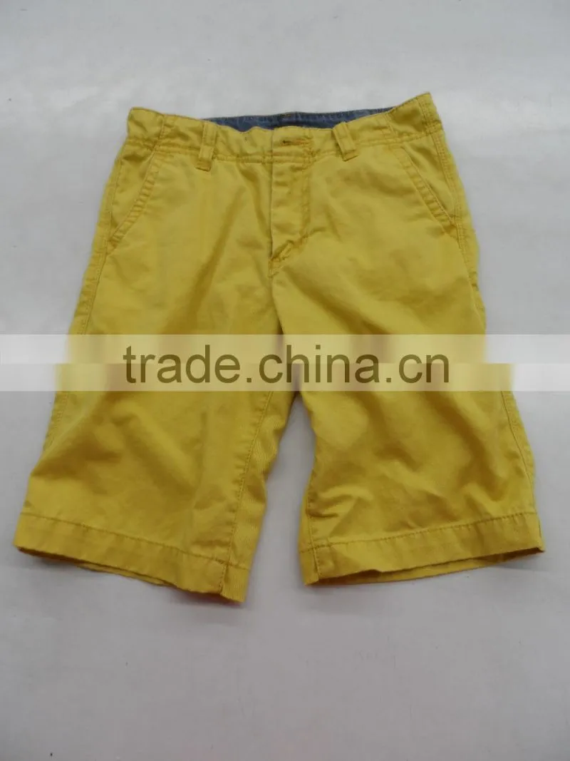 Custom 100% cotton canavas latest boys half cool design short pant