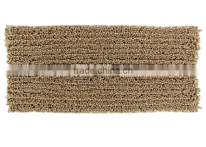 noodle dog microfiber mat chenille non slip floor mat