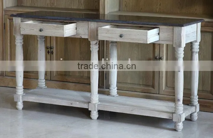 Recycled Wood Console table