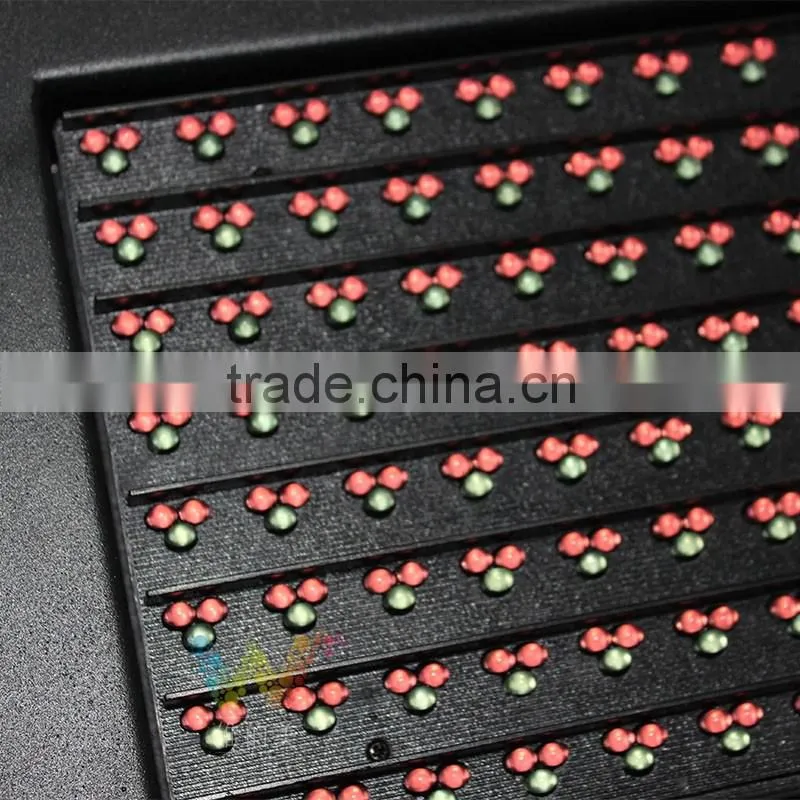 High way good quality red green P10 LED module transport display screen