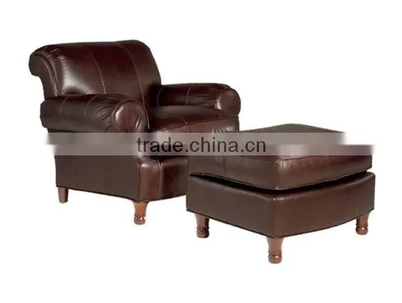 leather ottoman furniture