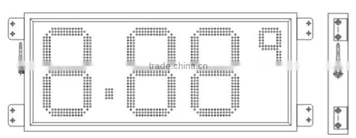 Red Led Gas Price Sign
