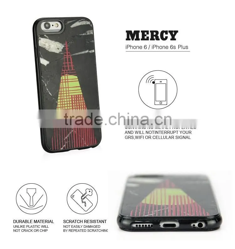 2016 High Quality Fashionable Cell Phone Color Painting Back Case Cover for iphone 6 6s 6s plus 6 plus marble cases