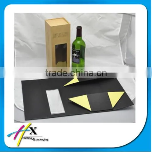 Luxury champagne cardboard packaging box
