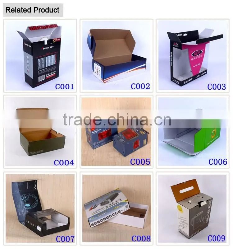 Clothing Packaging Corrugate Paper box Kraft Paper Box