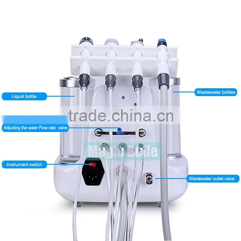 The factory price portable hydrotherapy machine face washing massage Hydro dermabrasion for salon use