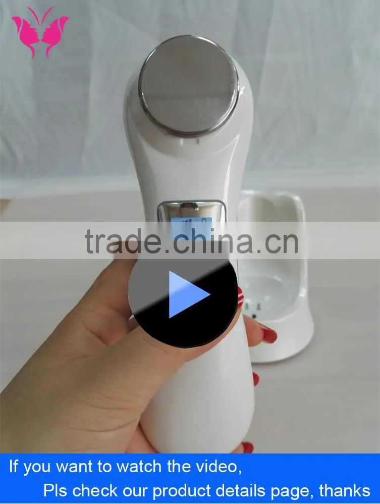 Portable Battery Operated Ultrasonic & Ion Skin Scrubber