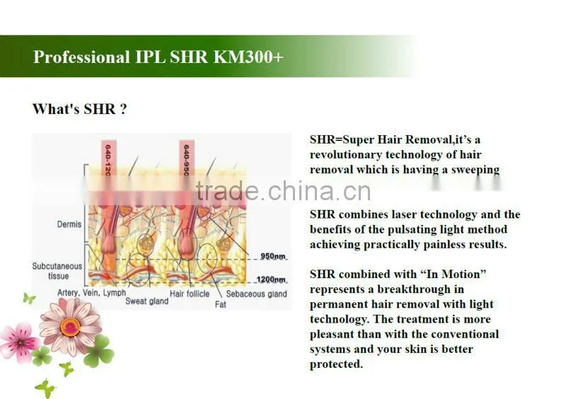 2014 portable In motion ipl laser facial rejuvenation machine