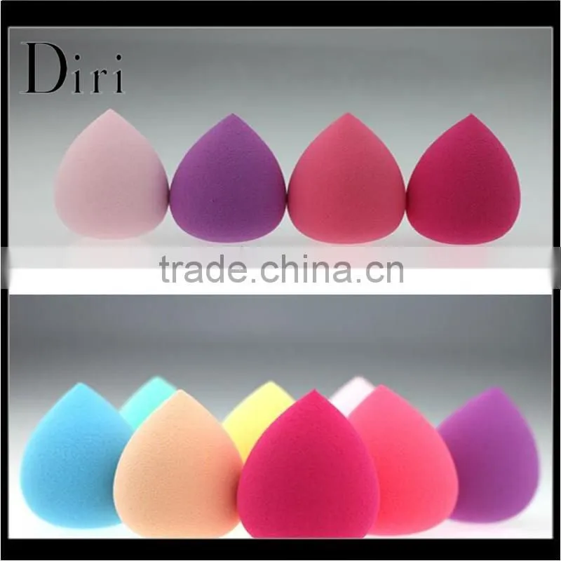 Unique Water droplets soft custom makeup sponge