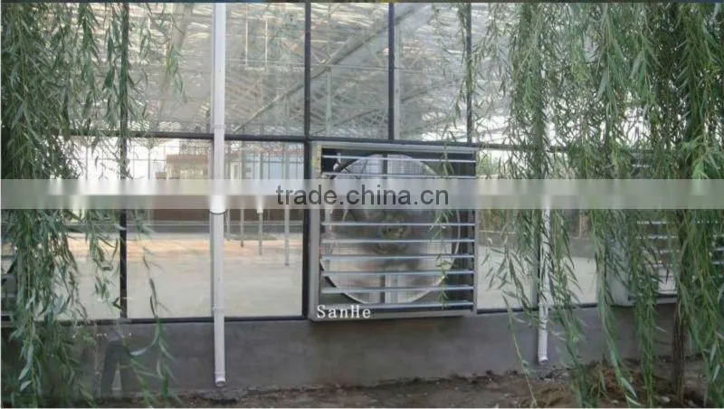 Qingzhou Sanhe Centrifugal shutter system exhaust fan
