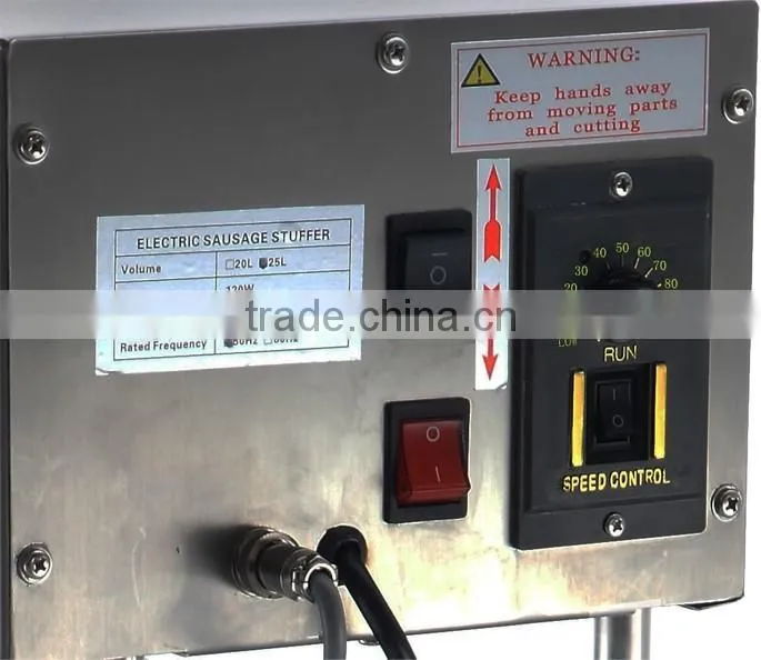 Hot Sale 25L Newly Italian Sausage Food Electric Hot Dog Making Machine