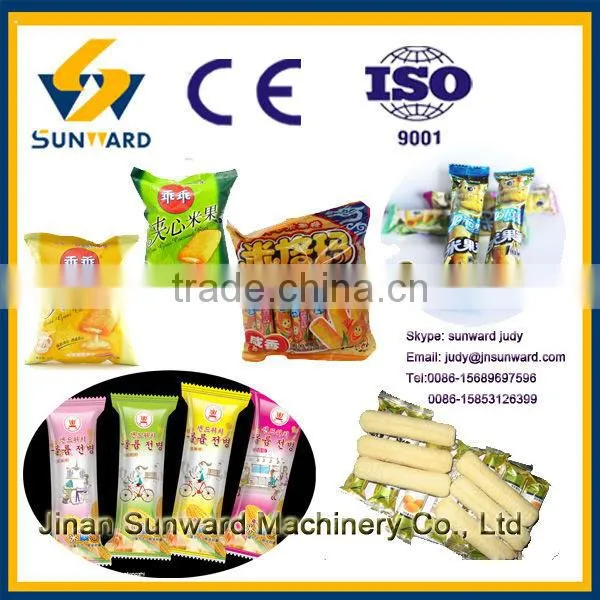 CE-certificated atomatic pillow paking machine
