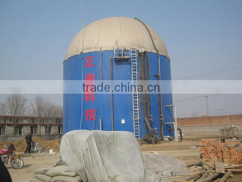 Turnkey anaerobic membrane tank used in biomass plant as digester