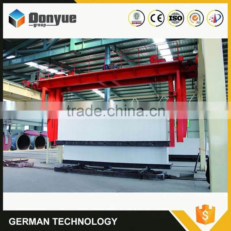 Sand autoclave aerated concrete production line AAC production line aac block making plant machine