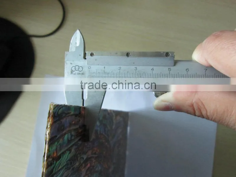 Thick multi layers abalone paua veneer for instruments furniture