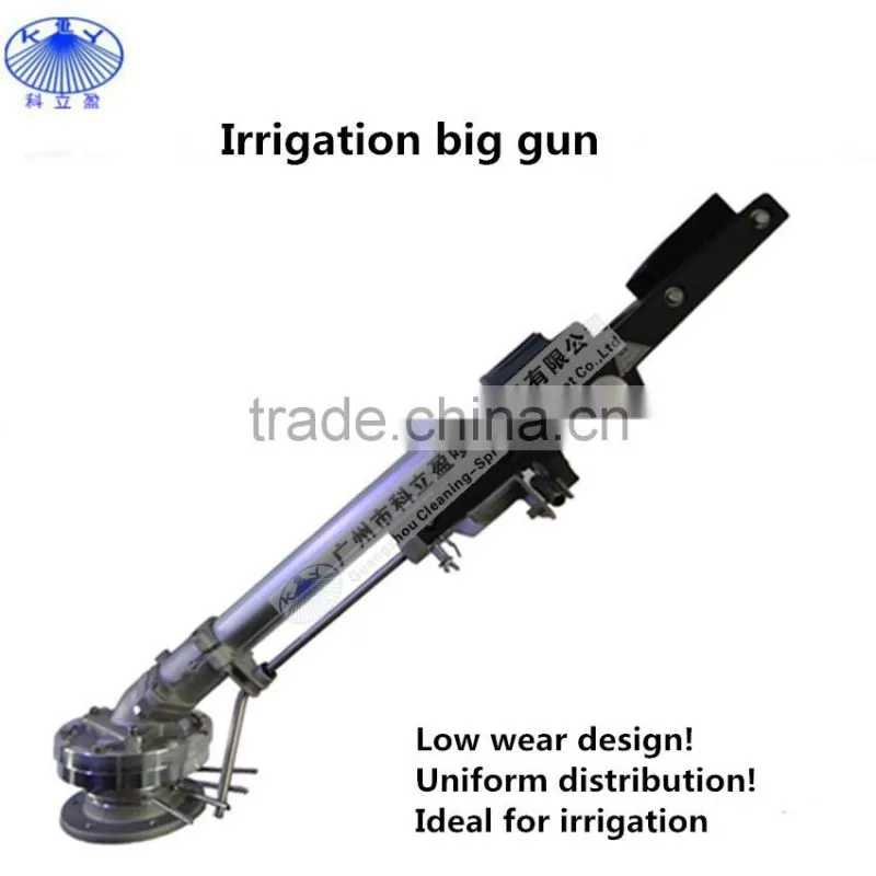 New sprinkler gun for sprinkler irrigation system
