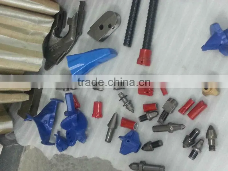 Tungsten carbide bullet teeth