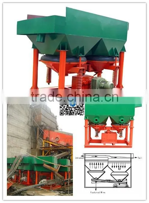 High Efficient Gravity Separation Equipment Jig Separator ,Barite Saw-tooth Wave Jig