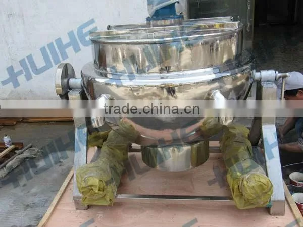 double gas fired jacket mxing kettle